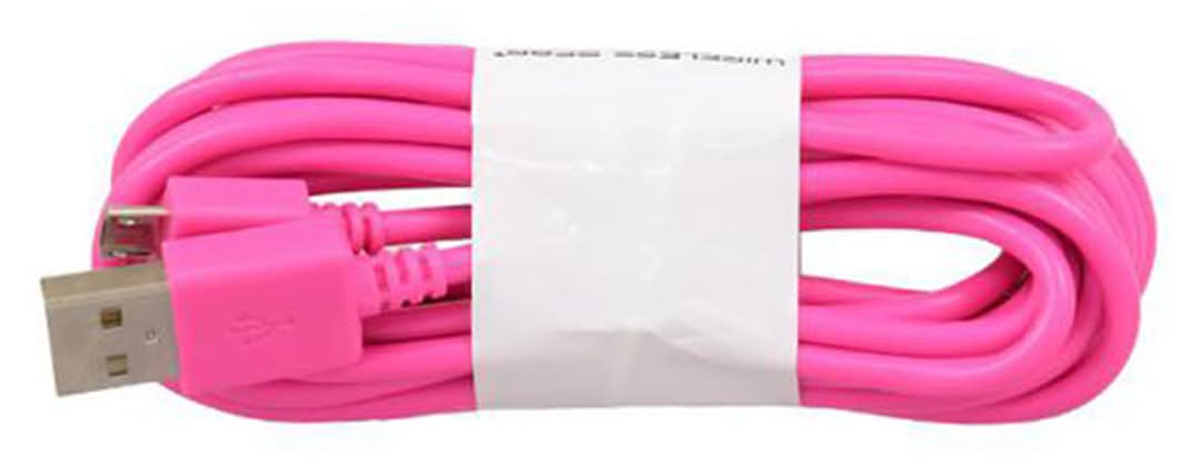 Wireless Gear Sync Cable Micro Usb Pink 10 Ft