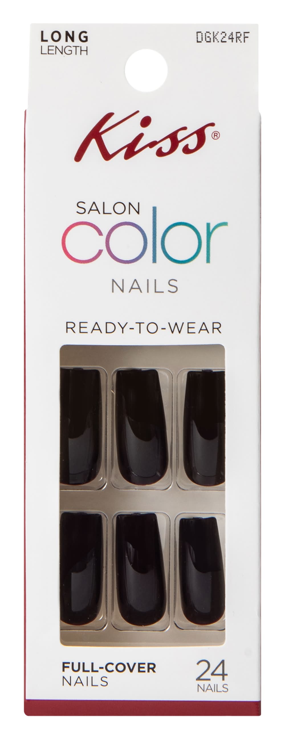 Kiss® Salon Color Never Not Full-Cover Nails 24-Count