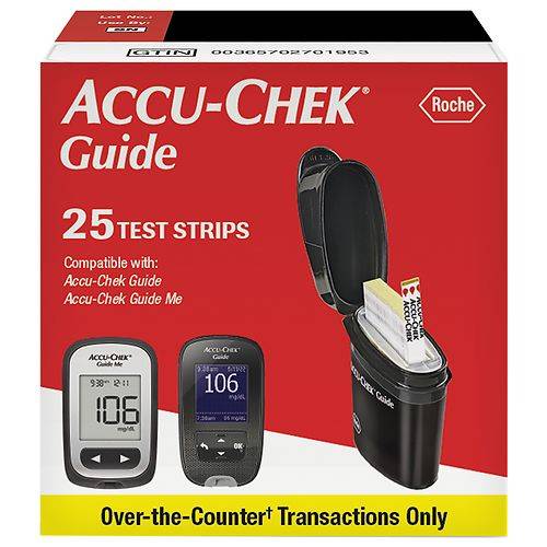Accu-Chek Guide Test Strips - 25.0 ea