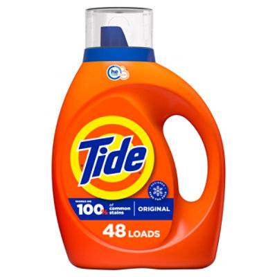 Tide Liquid Laundry Detergent 48 Loads (63 fl oz)