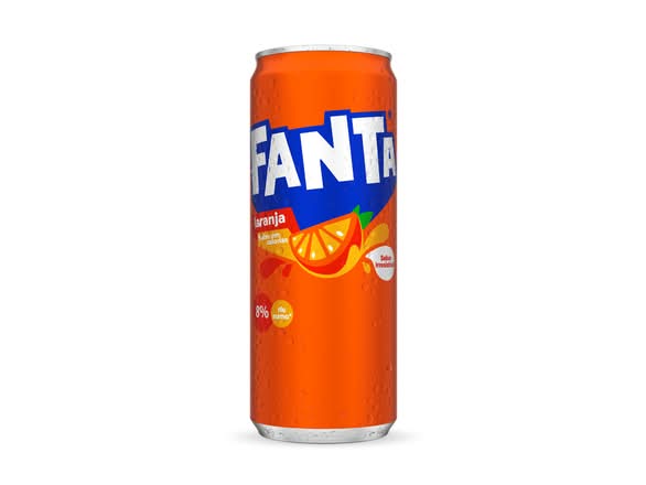 Fanta Laranja Lata 33cl