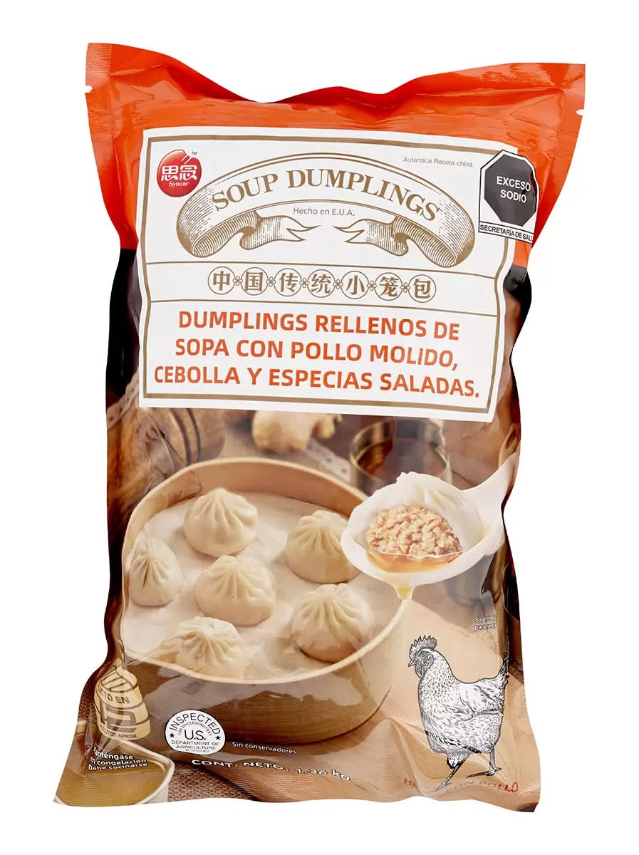 Synear · Dumplings rellenos de sopa con pollo (1,36 kg)