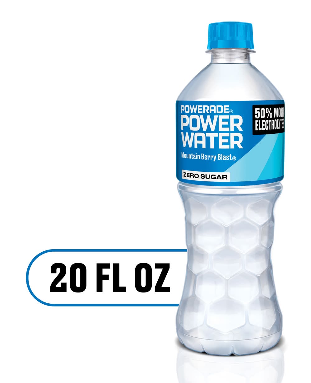 Powerade Power Water, Mountain Berry Blast (20 fl oz)