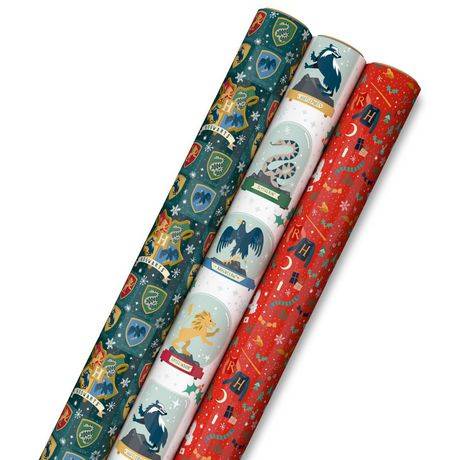 Hallmark Harry Potter Christmas Wrapping Paper (3 units), Delivery Near  You