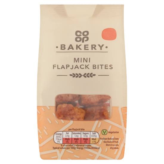 Co-op Bakery Mini Flapjack Bites