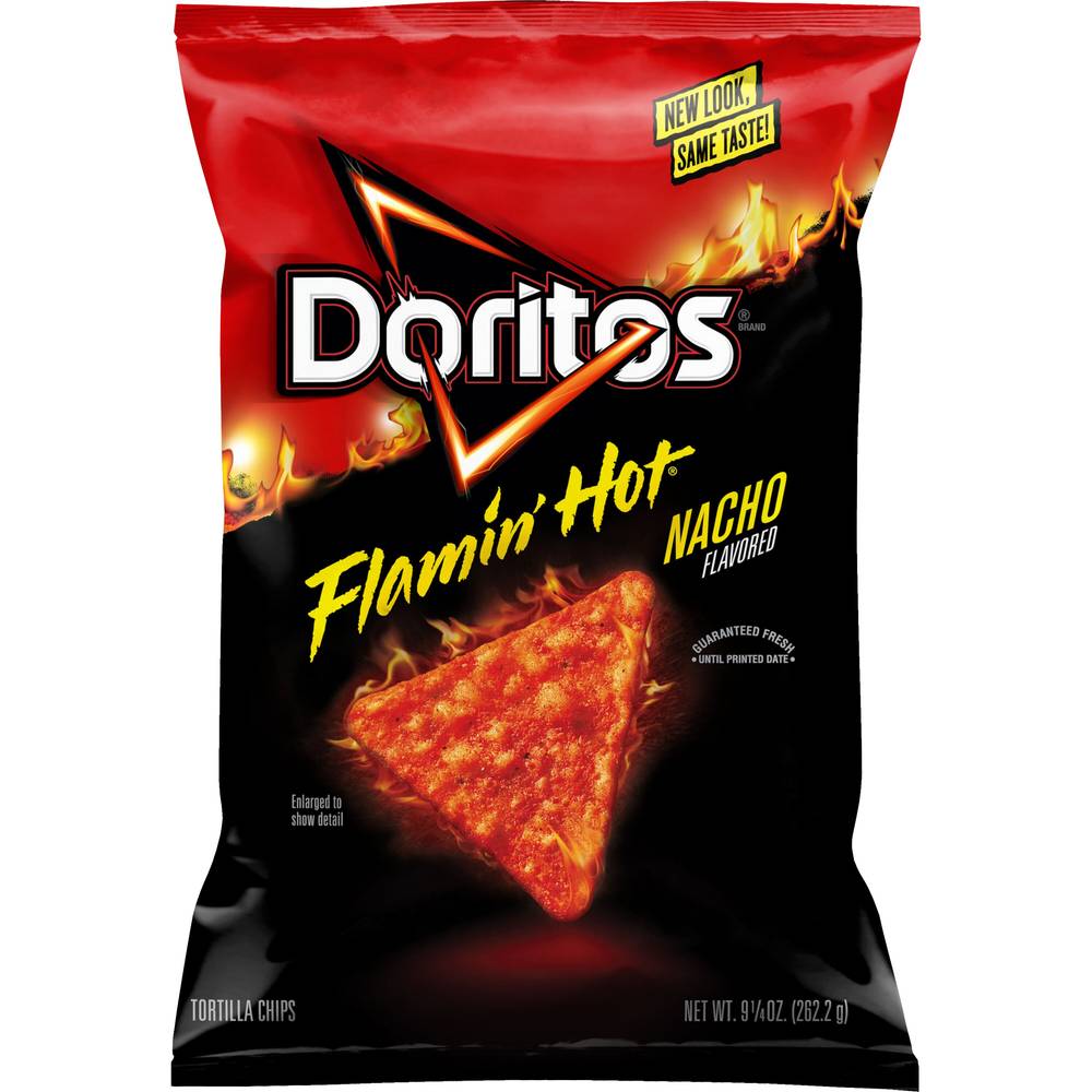 Doritos Tortilla Chips (flamin hot nacho)