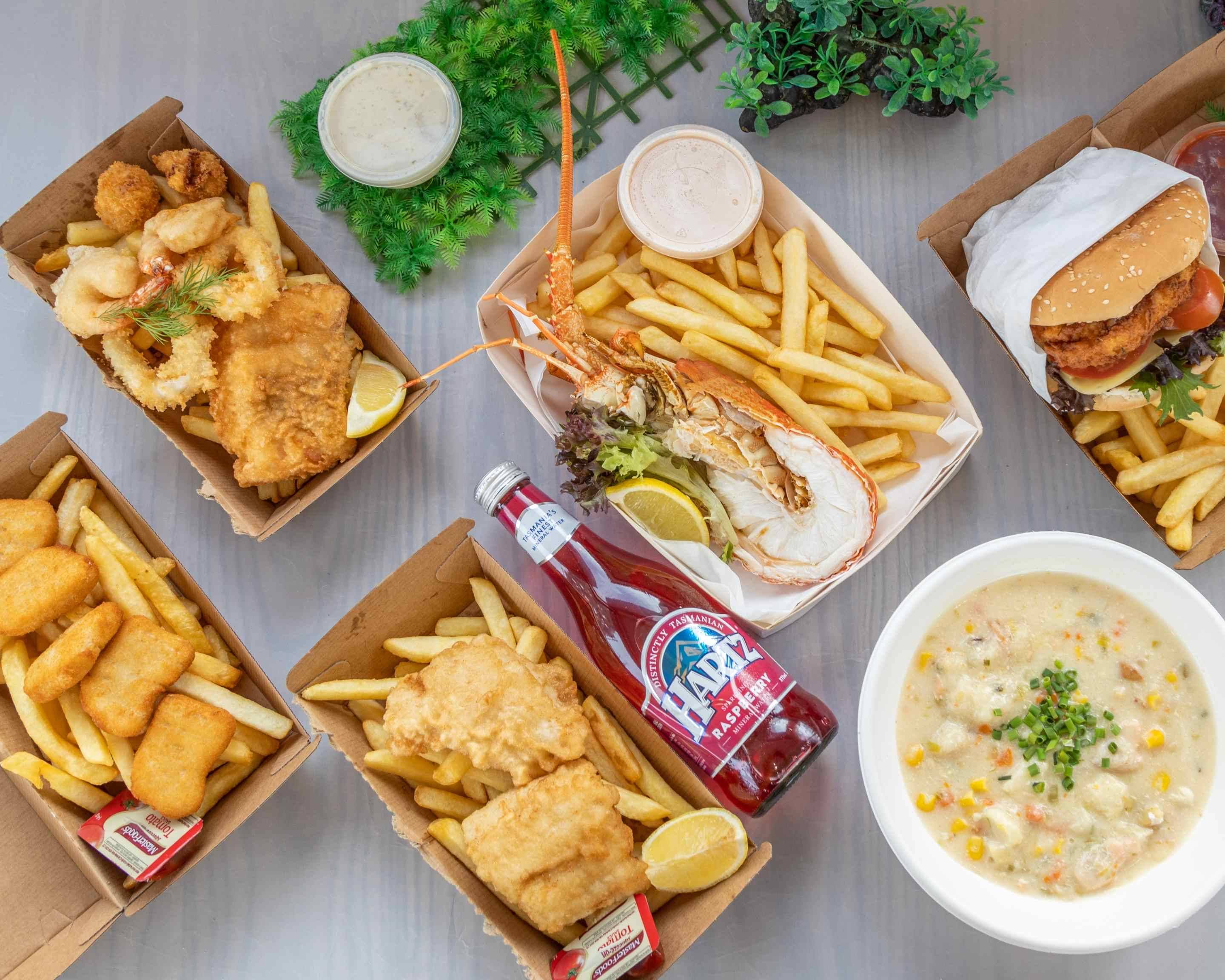 Tasmanian Gourmet Seafoods Menu Takeout in Hobart Delivery Menu