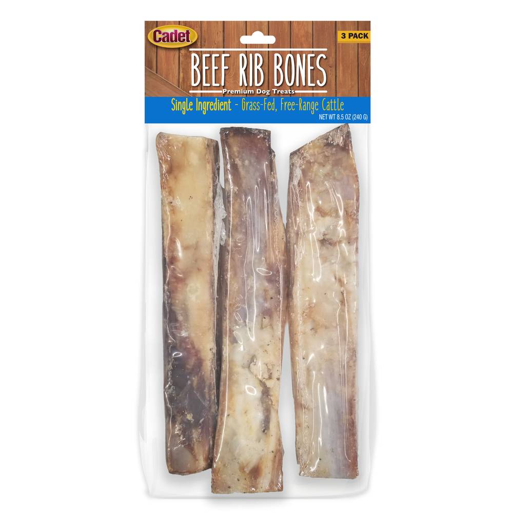 Cadet Beef Rib Bones For Dogs