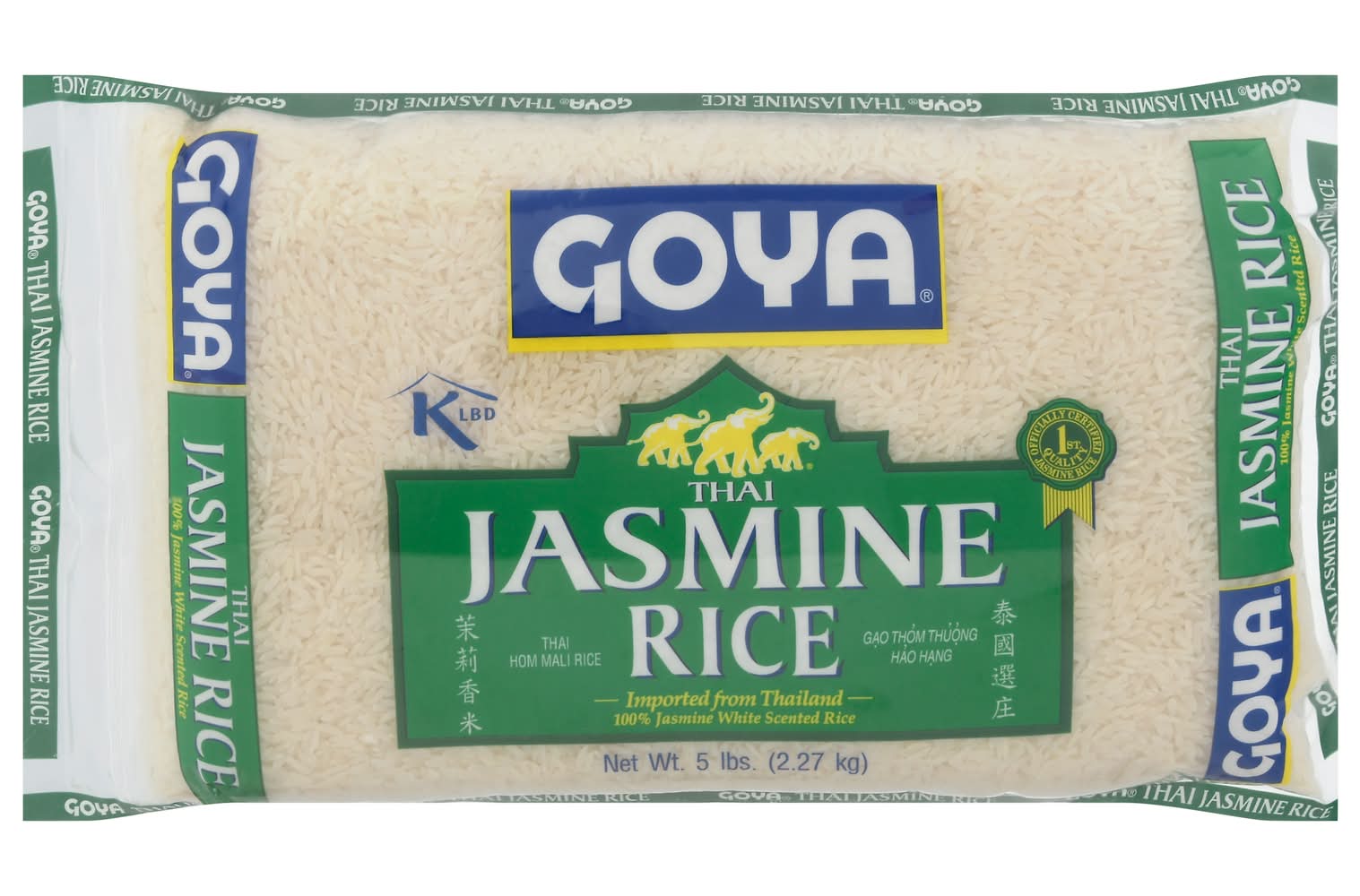 Goya Thai Jasmine Rice (5 lbs)