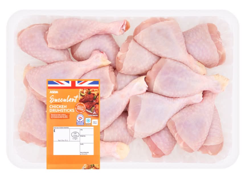 ASDA Succulent Chicken Drumsticks 2kg