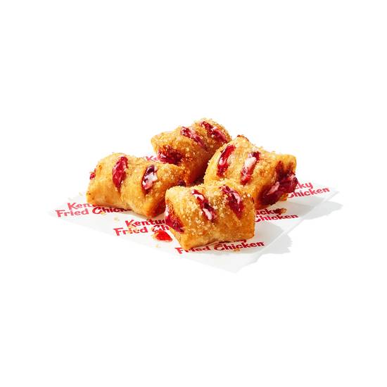 Strawberry & Creme Pie Poppers