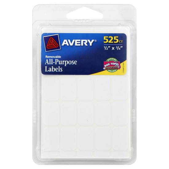 Avery All-Purpose Labels (525 ct)