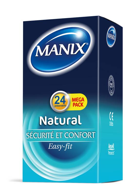 Manix - Natural préservatifs (24 pièces)