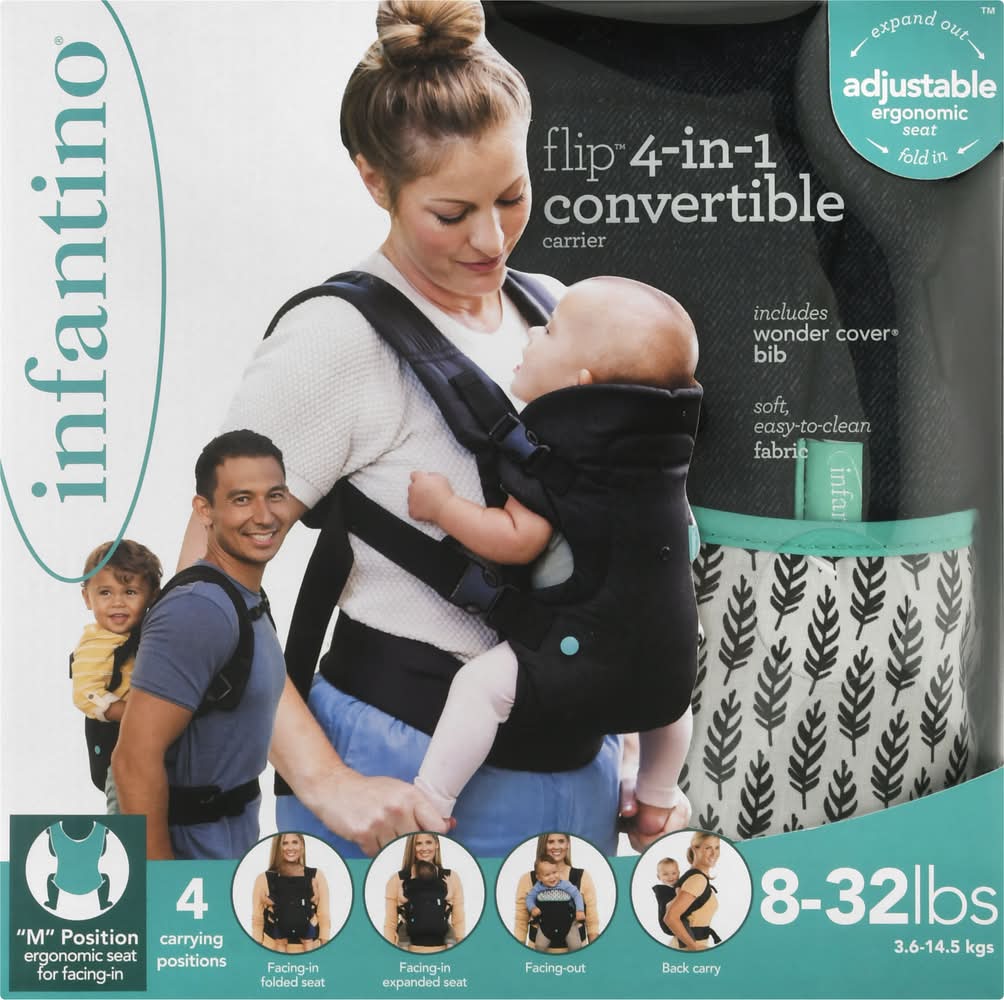 Infantino Flip 4-in-1 Convertible Carrier (1.5 lbs)