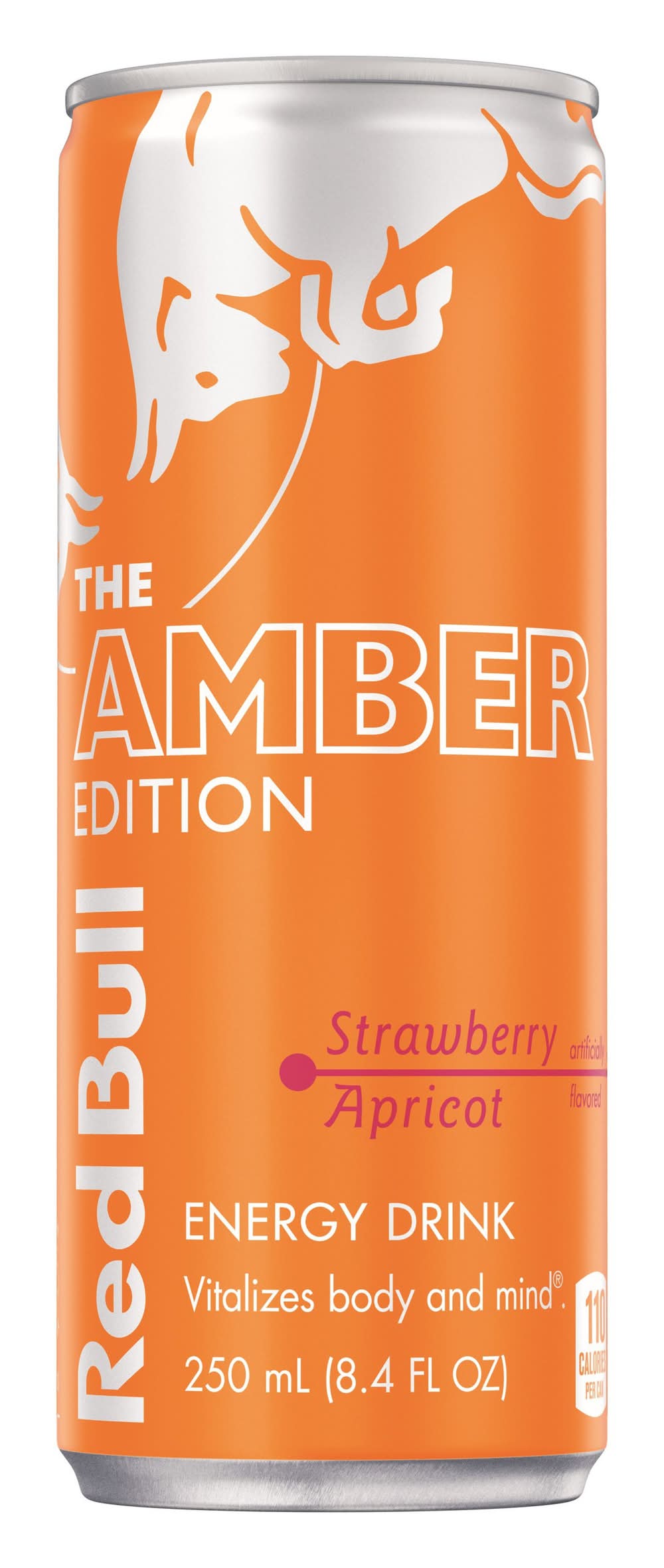 Red Bull The Amber Edition Energy Drink, Strawberry Apricot (8.4 fl oz)
