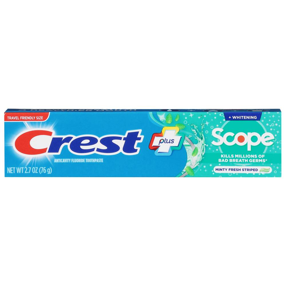 CREST Whitening + Scope Toothpaste (2.7 oz)