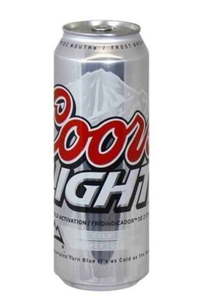 Coors Light American Lager Beer (24oz can)