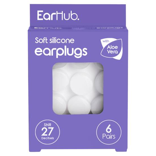 EarHub Sleepwell Soft Silicone Earplugs