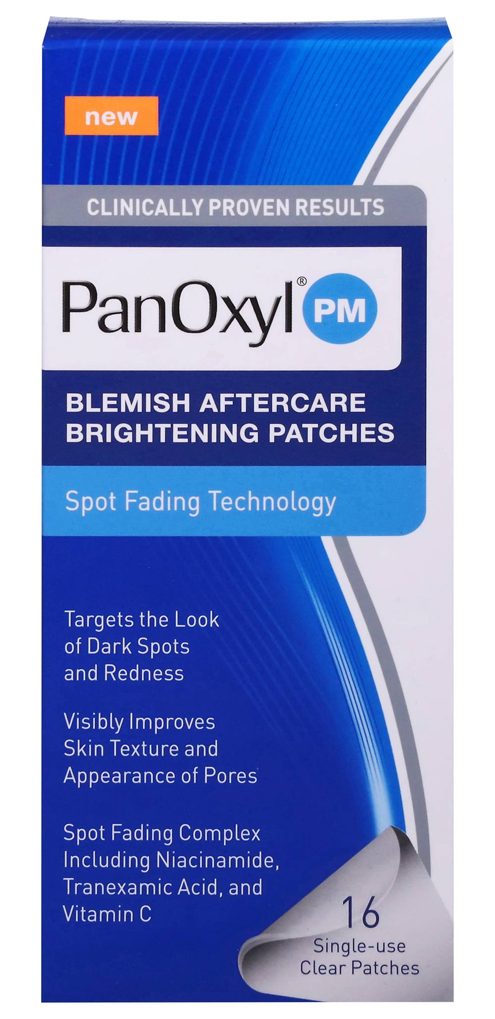PanOxyl Blemish Brightening Patches, 30 mm (16 ct)