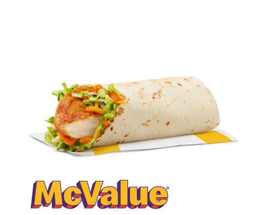 Spicy Buffalo Chicken Snack Wrap with Grilled Chicken [240.0 Cals]
