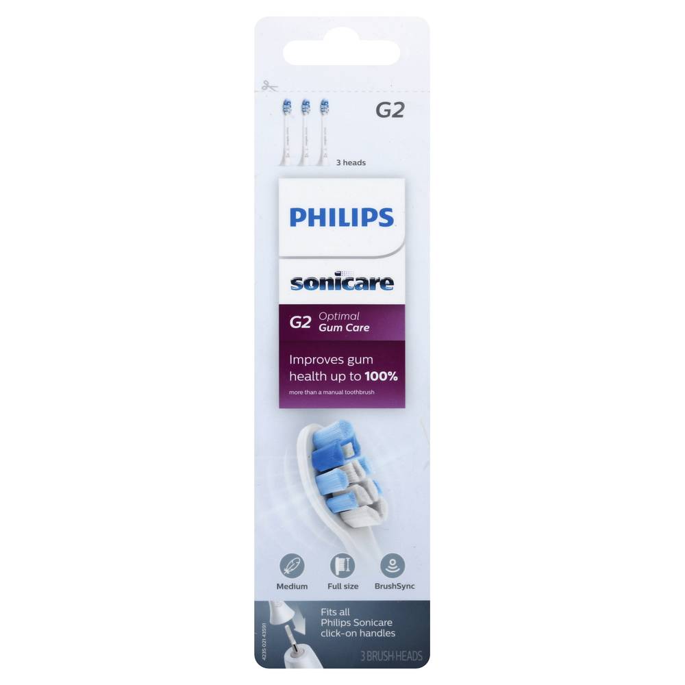 Philips Sonicare Replacement Toothbrush Heads (1.6 oz)