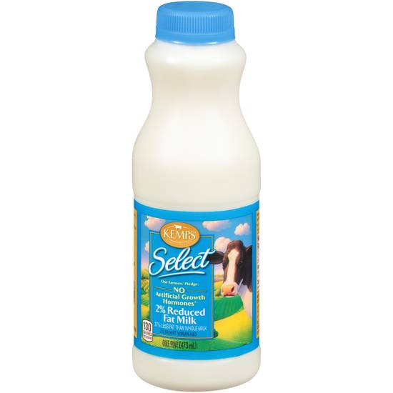 Kemps Select Milk, 2%, P (pint)