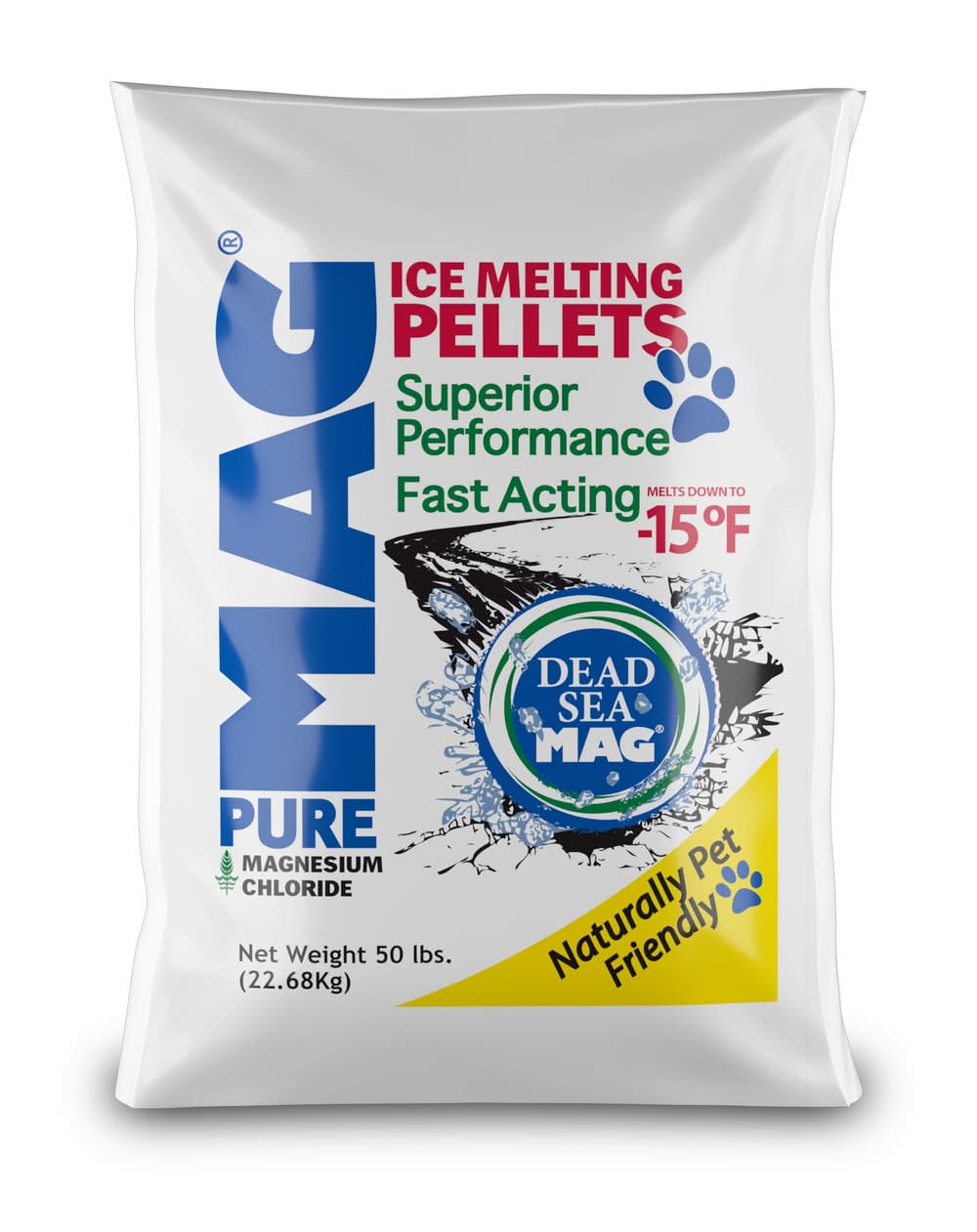 Magnesium 50-lb Bag(s) Natural Safer For Pets Ice Melt Granules