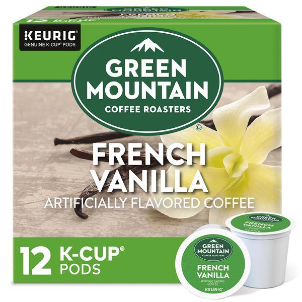 Green Mountain Coffee Roasters Keurig French Vanilla Coffee K-Cup Pods (12 ct, 0.33 oz)