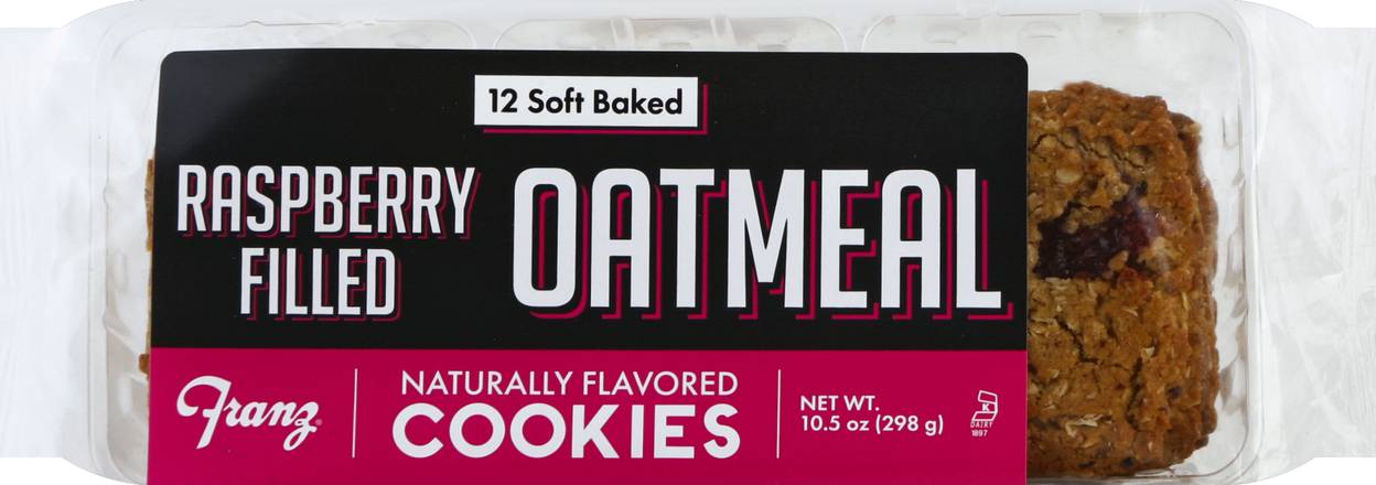 Franz Raspberry Filled Oatmeal Cookies