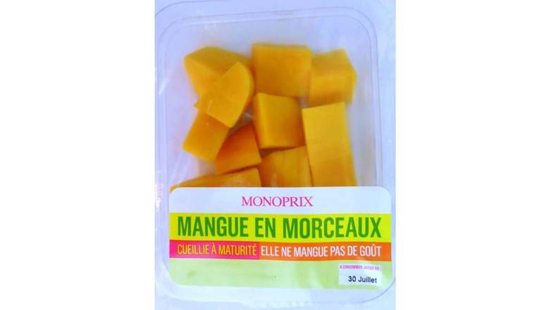 Monoprix - Mangue en morceaux