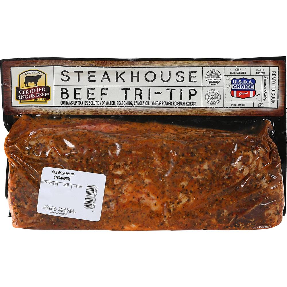 Certified Angus Beef Steakhouse Beef Tri Tip Costco Costco Tri Tip