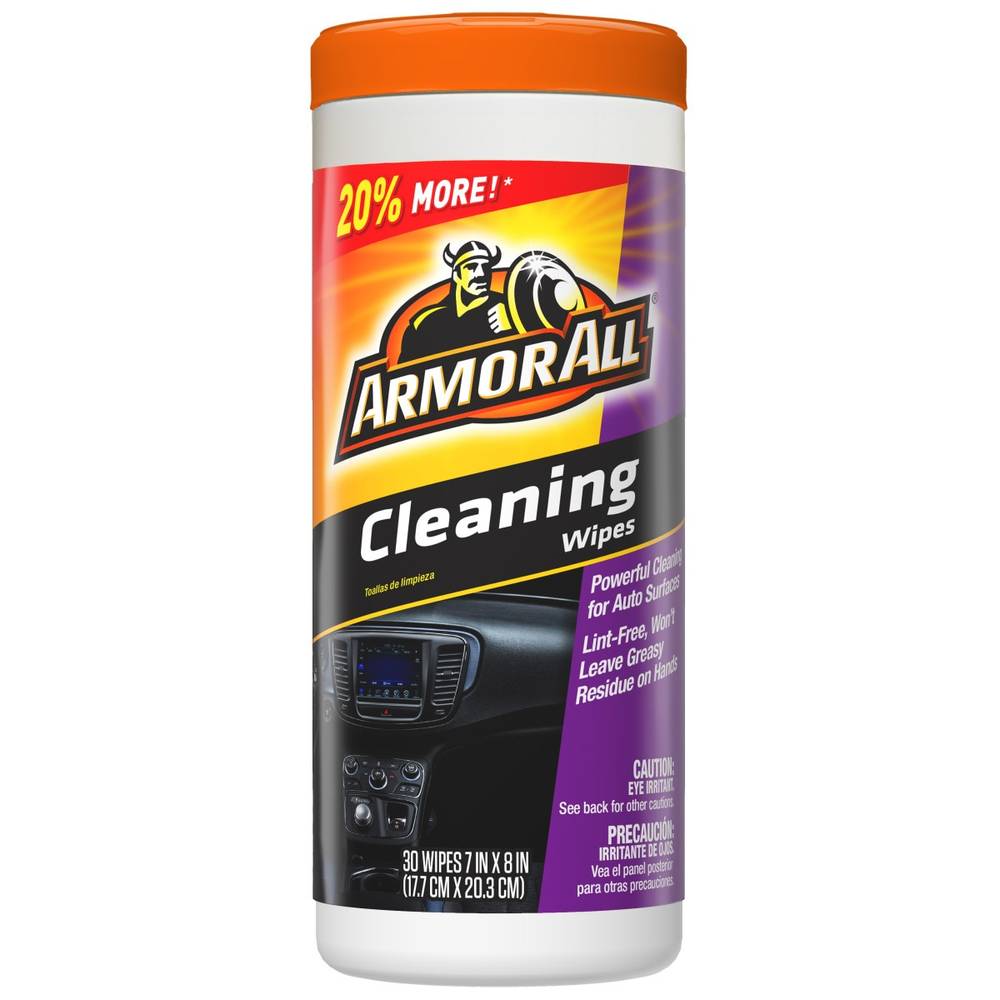 Armor All 30-Count Wipes Car Interior Cleaner | 17497C