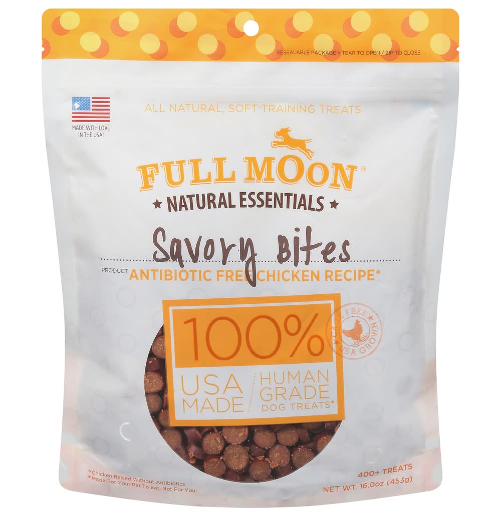 Full Moon Savory Bites Dog Treats (16 oz, 400 ct)