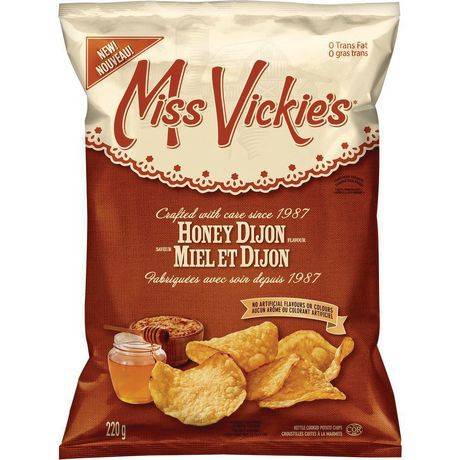 Miss Vickie's Kettle Cooked Honey Dijon Potato Chips (220g)