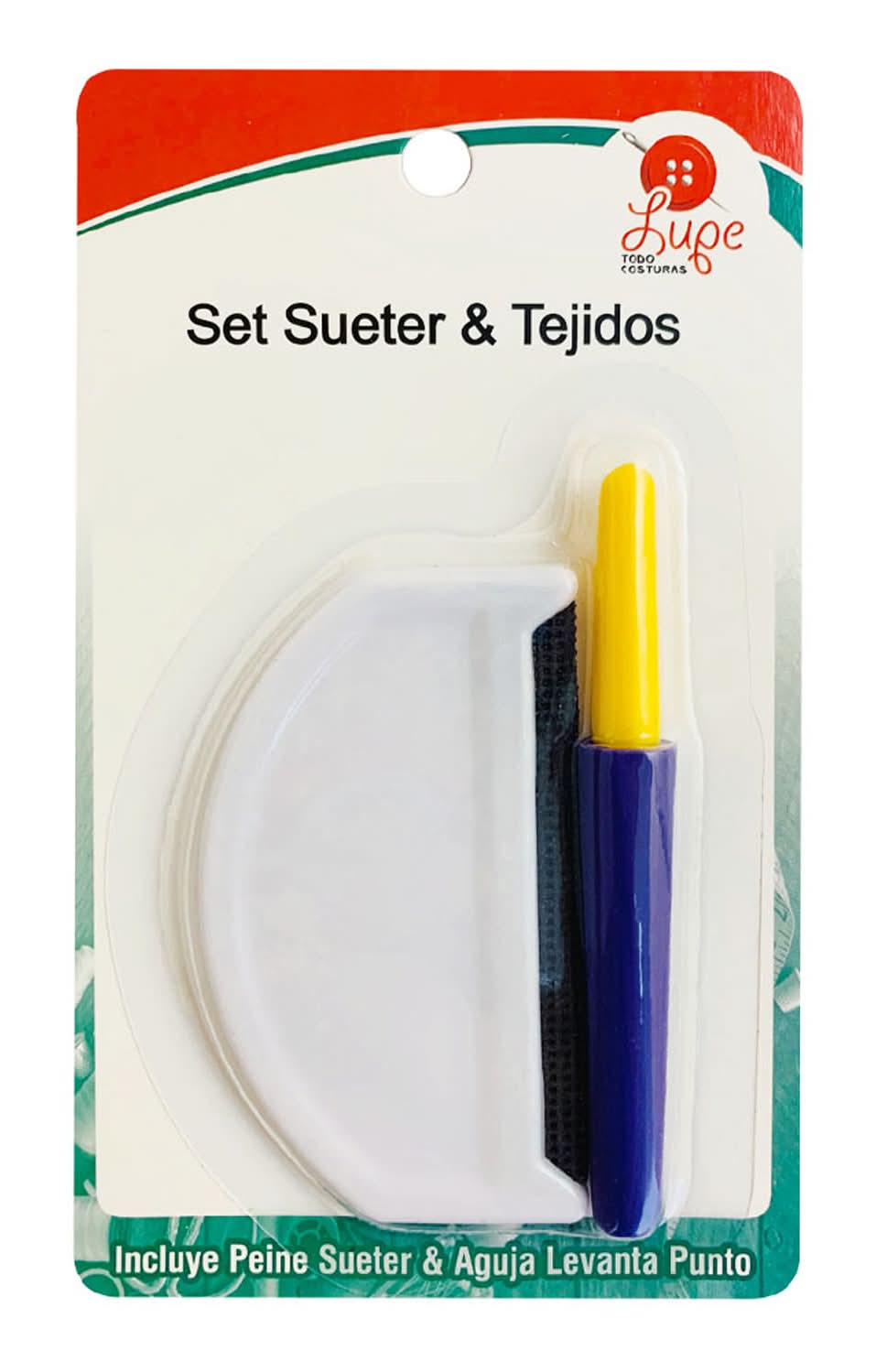 Lupe · Set suérter & tejidos