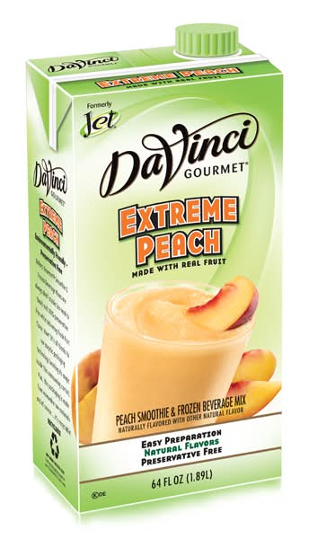 DaVinci Gourmet Fruit Peach Smoothie Box (64 fl oz)