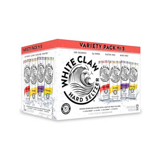 White Claw Variety #3 12-Pack 12oz Cans