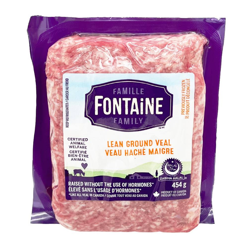 Fontaine Family Lean Ground Veal (454 g)