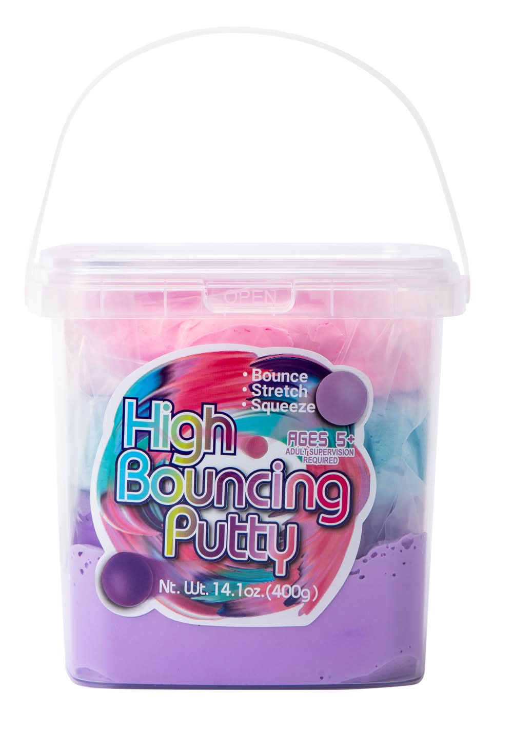 High Bouncing Putty Tub 14.1oz Pink
