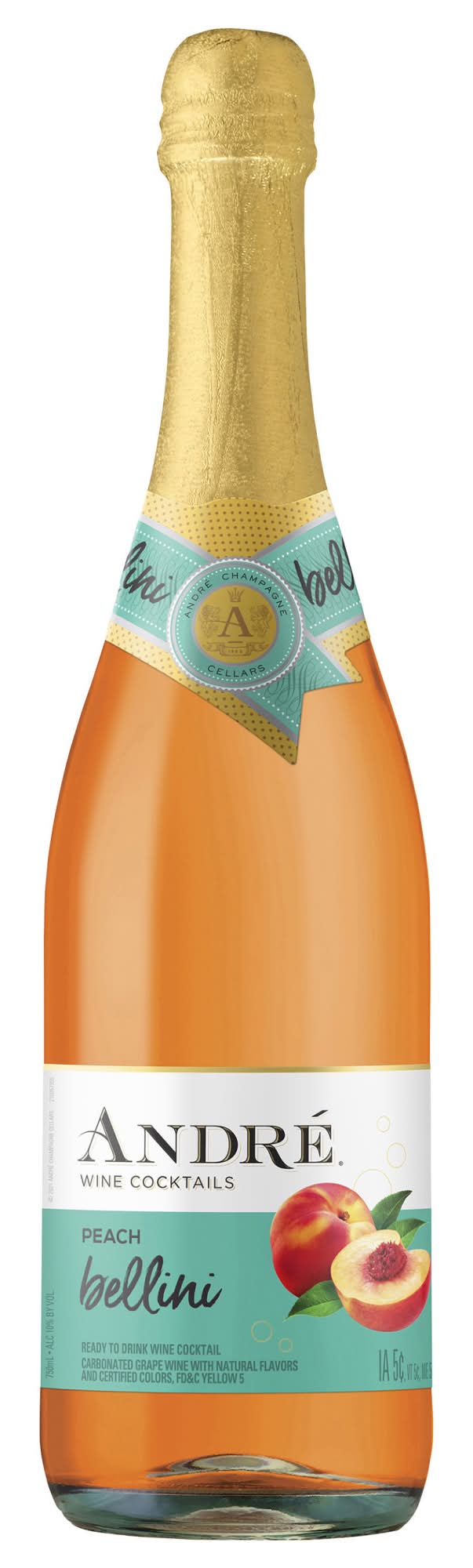 André Bellini Sparkling Wine Cocktail, Peach (750 ml)
