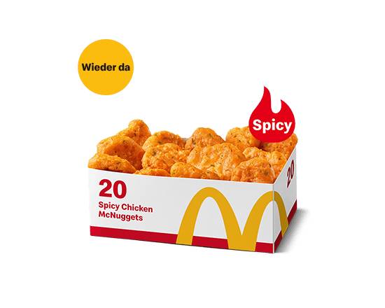 20 Spicy Chicken McNuggets