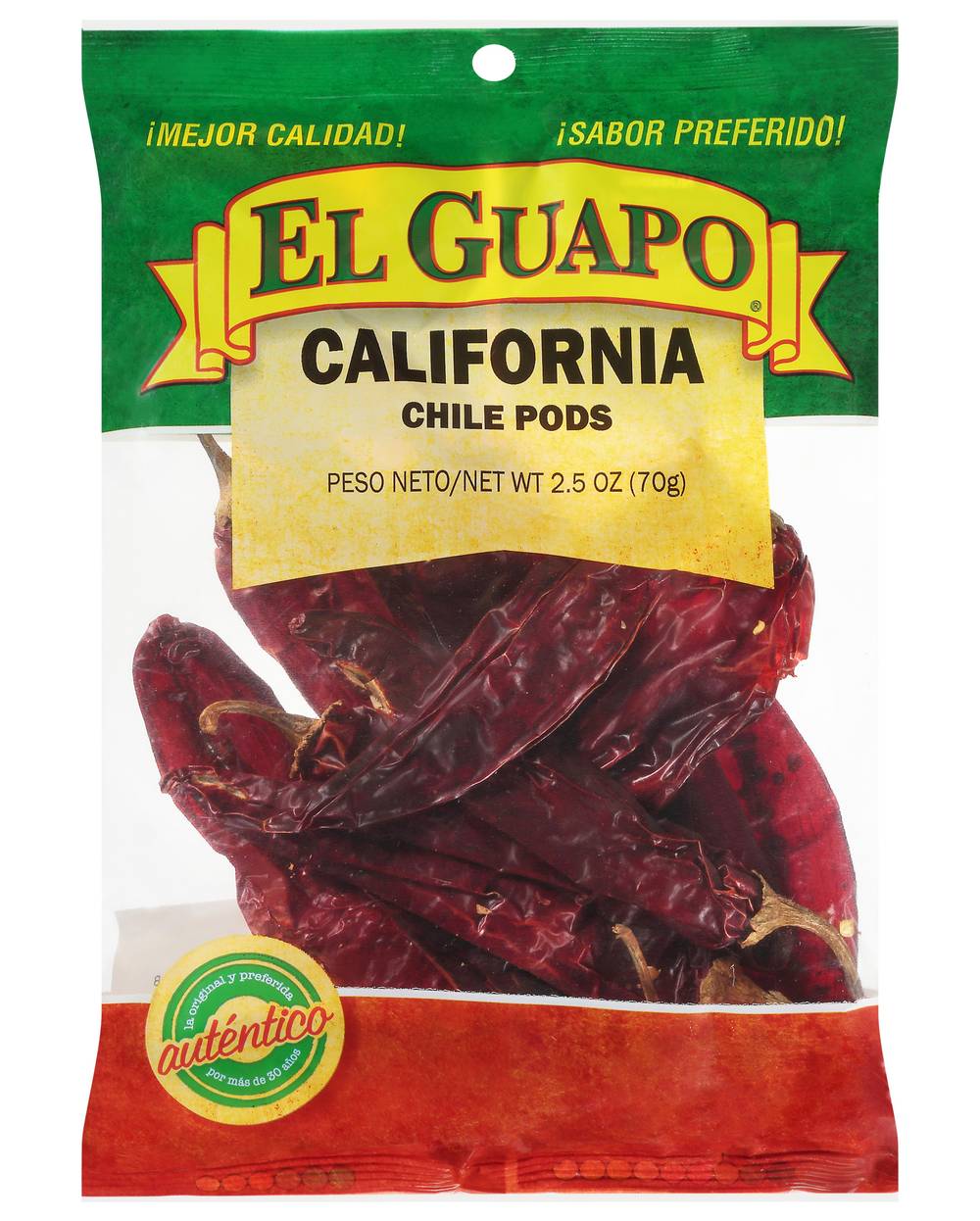 El Guapo California Chili Pods (2.5 oz)