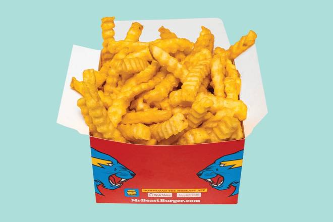 Order Crinkle Fries food online from MrBeast Burger store, Riverhead on bringmethat.com