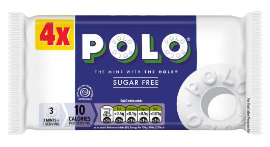 Polo Sugar Free Mint Tube Multipack (4 pack)
