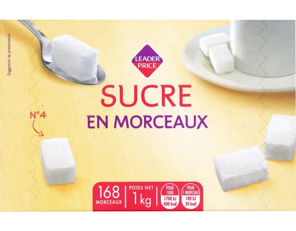Leader Price - Sucre en morceaux n° 4 (168)