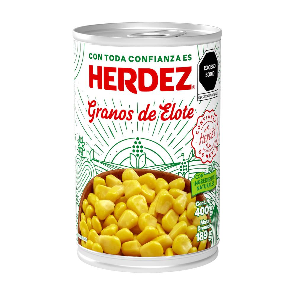 Herdez granos de elote