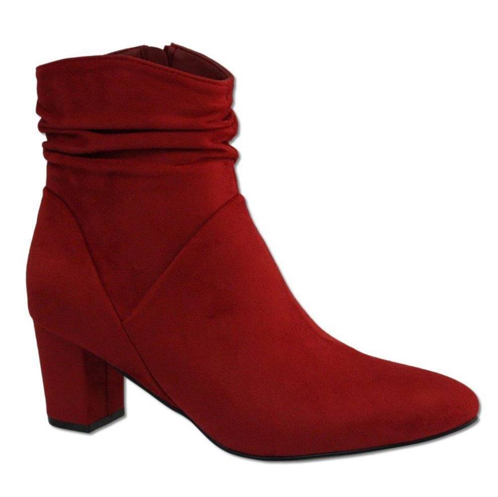 Bottes mode de Noël lily morgan pour femmes (6, Rouge fonce) / lily morgan Women's Holiday Fashion Boots (6, Dark Red)