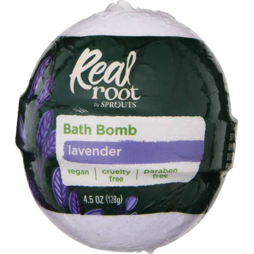 Real Root Lavender Bath Bomb