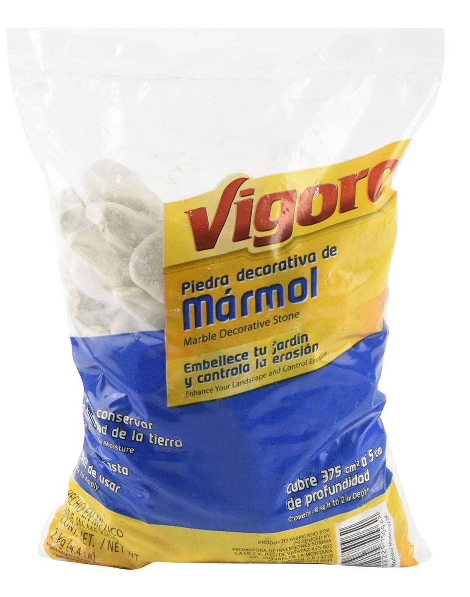 Vigoro · Piedra decorativa mármol, blanca