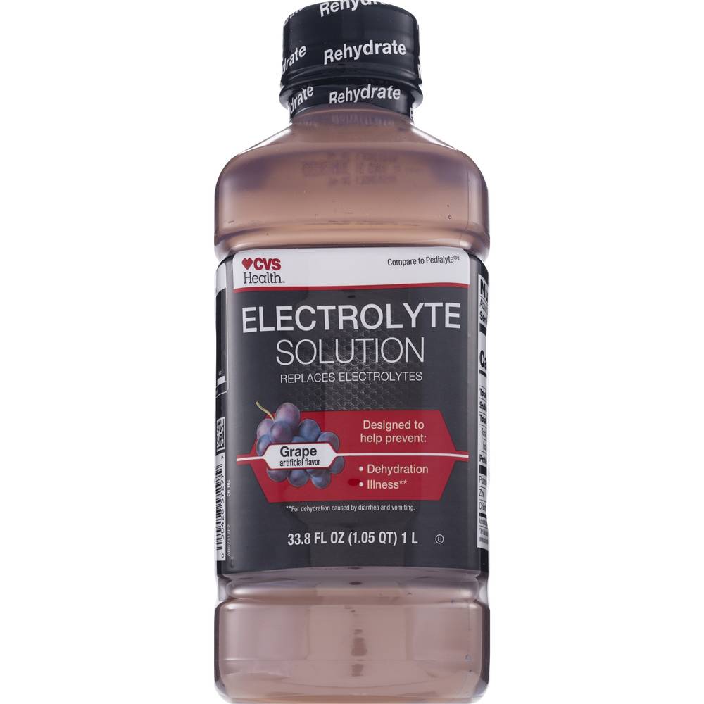 Cvs Health Electrolyte Solution (33.8 fl oz) (grape)